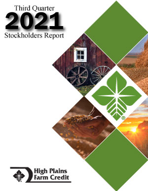 3rd Quarter Stockholders Report
